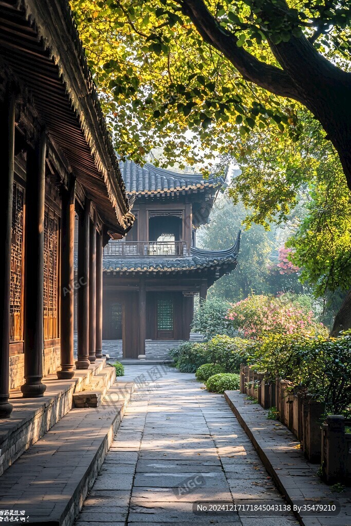天一閣風光