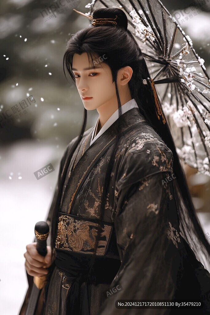 執扇少年