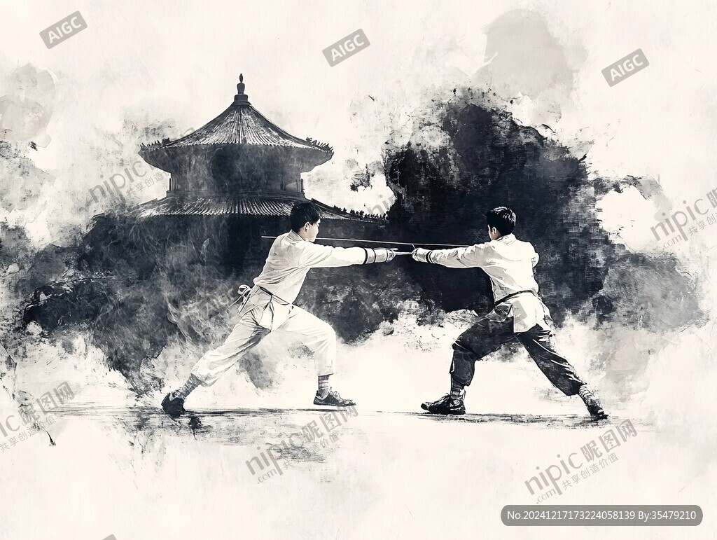 水墨武術(shù)