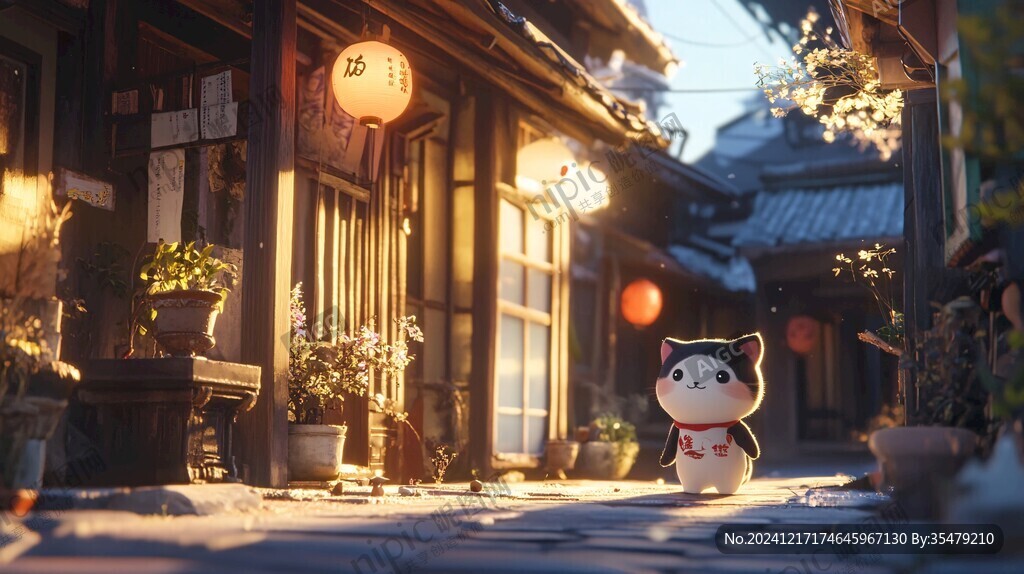 貓街散景步街