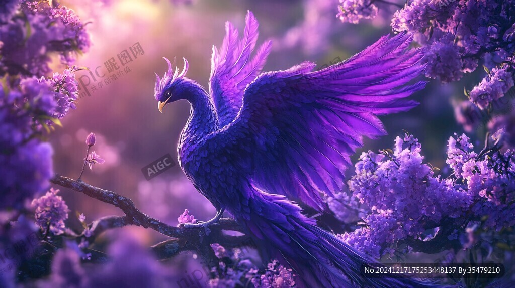 紫鸞鵲