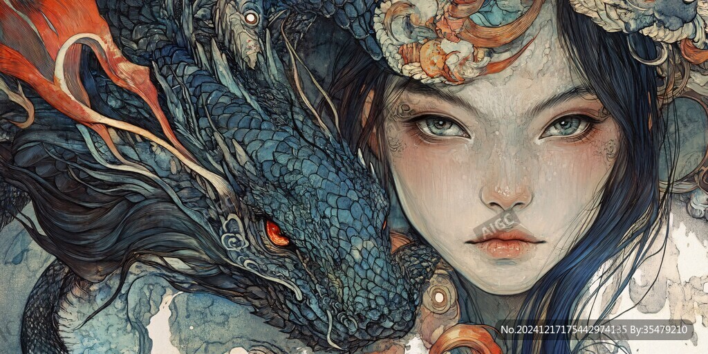 山海經(jīng)系列插畫