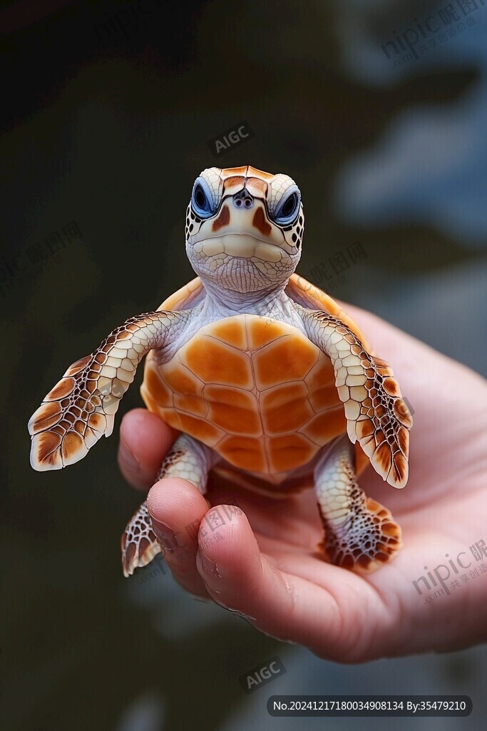 烏龜賣萌