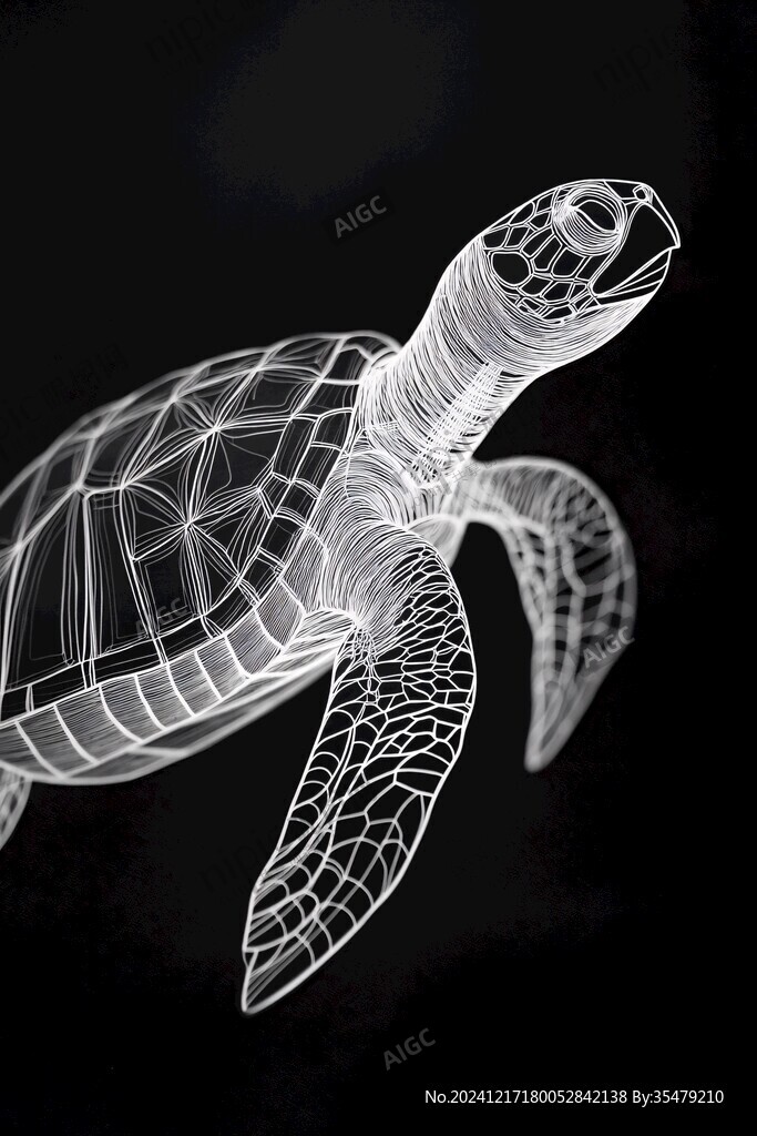 海龜原創插畫