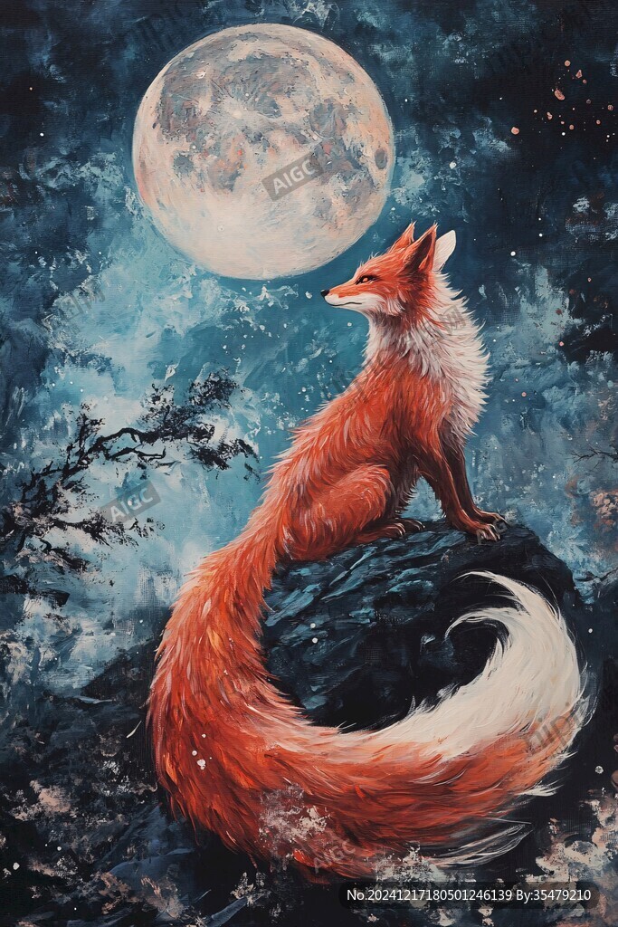 狐貍精插畫