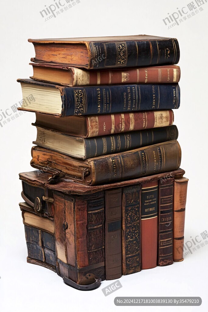 復古書造型效果圖