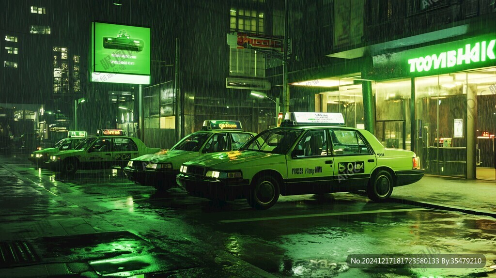 雨天出租車