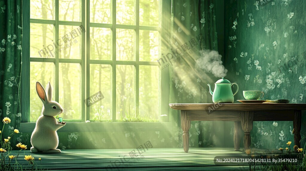 小兔生活場景