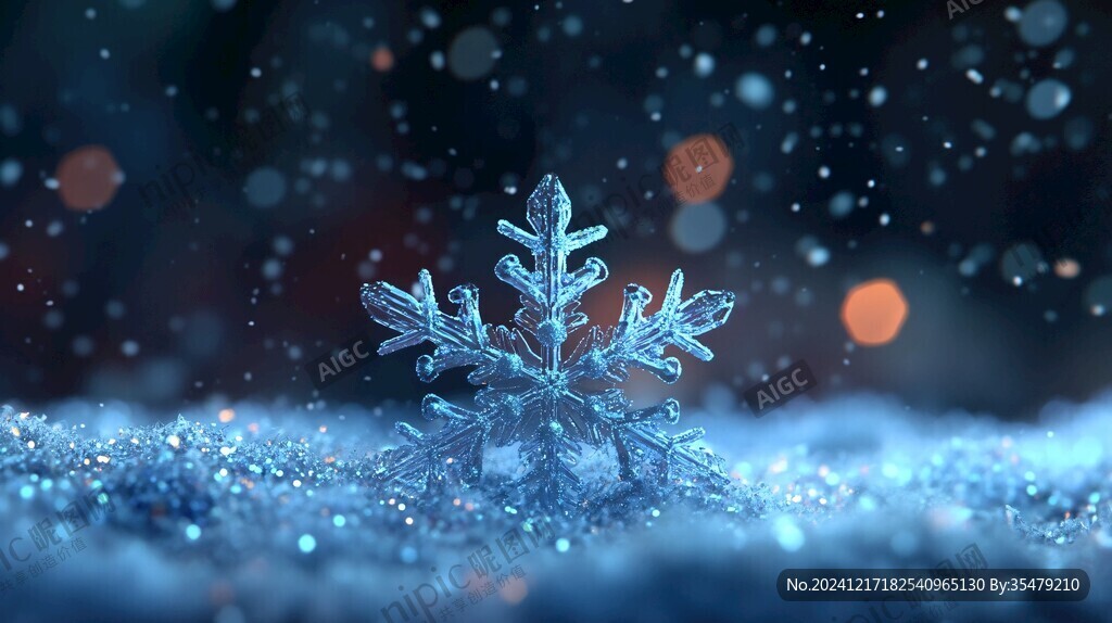 唯美雪花