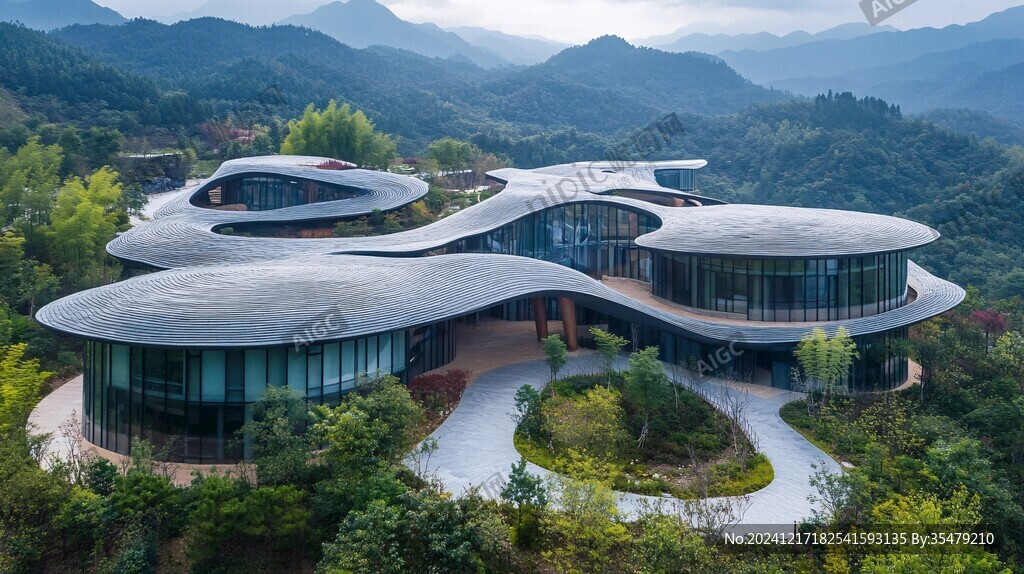 建筑主體與自然融合