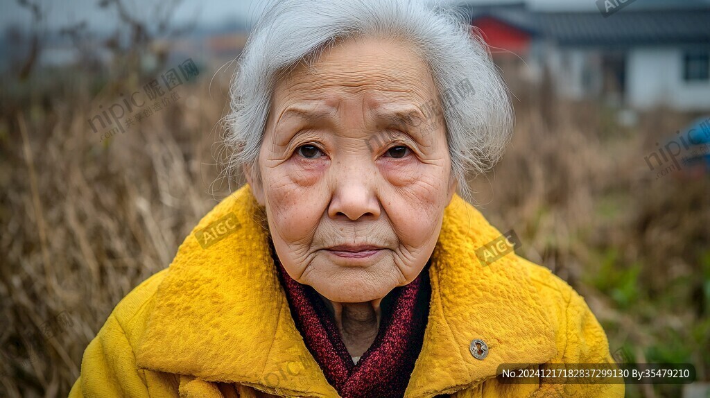 慈祥的奶奶