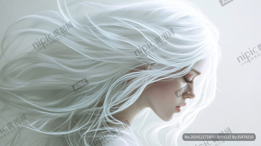 鼠繪美女插畫