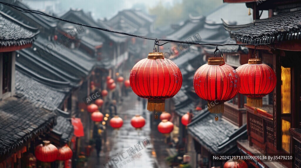 紅燈籠巷道