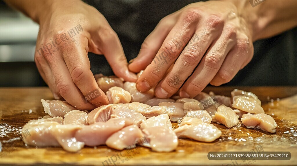 雞腿肉制作