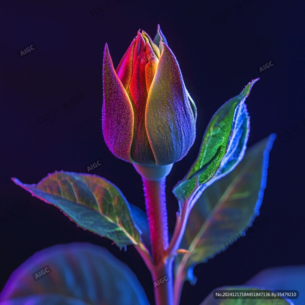 光影花苞