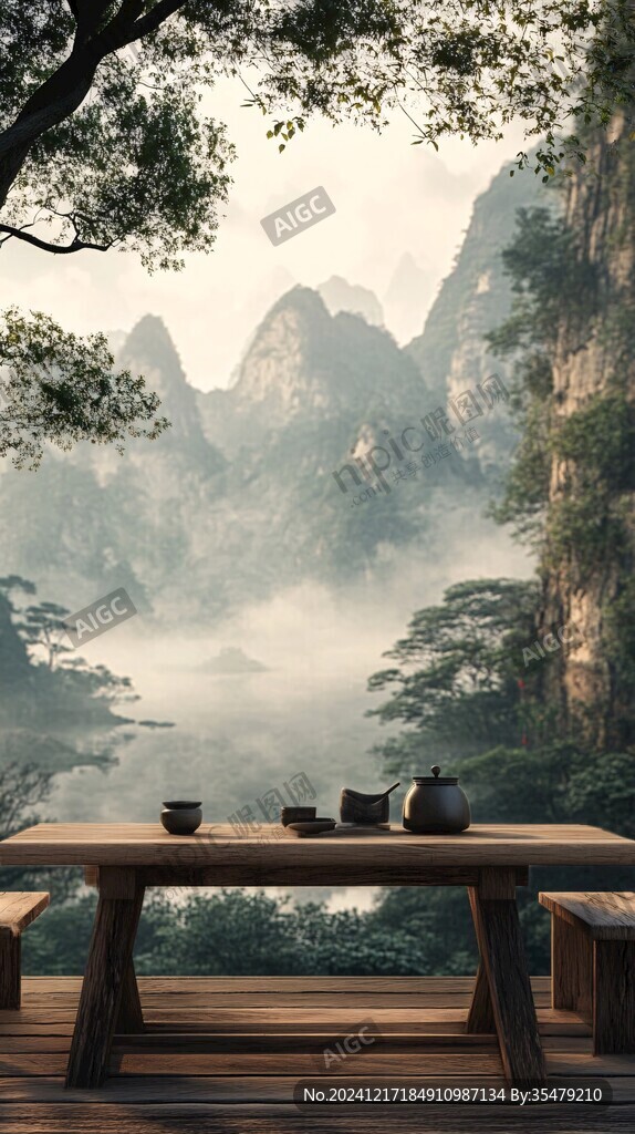 風(fēng)景茶臺