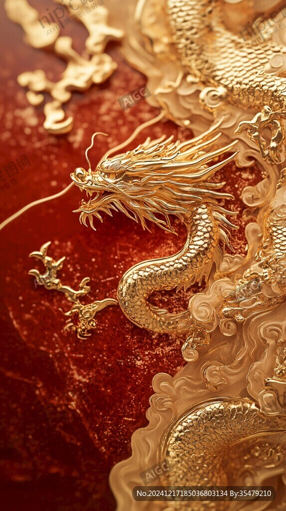 高清唯美雙龍戲珠
