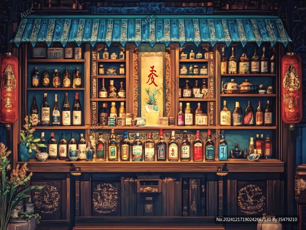 古風(fēng)酒鋪