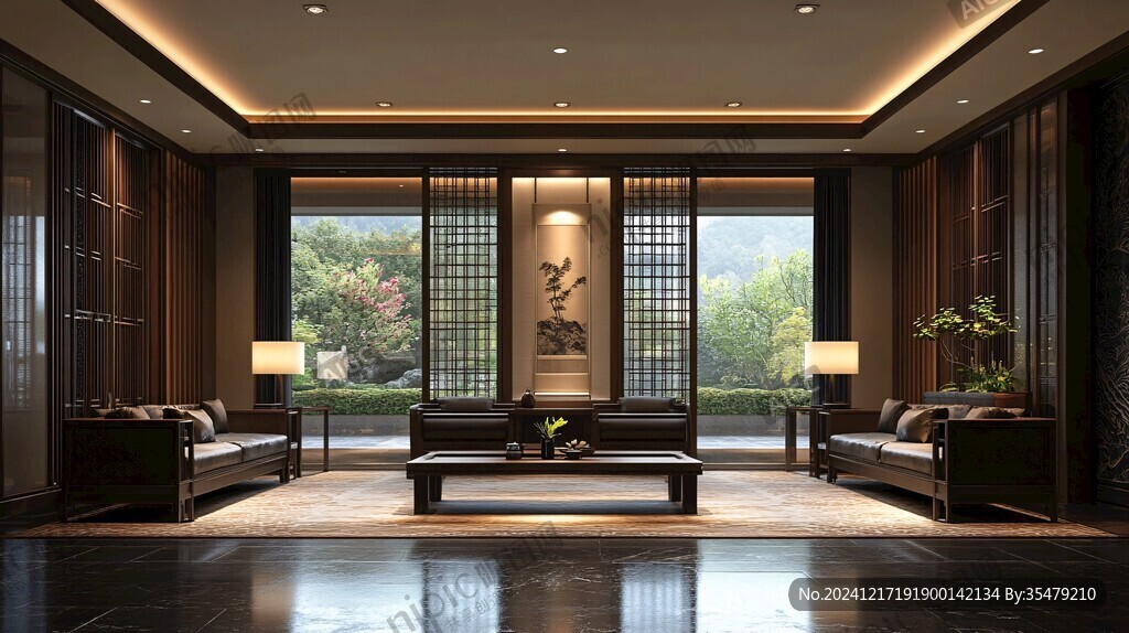 中式接待區(qū)