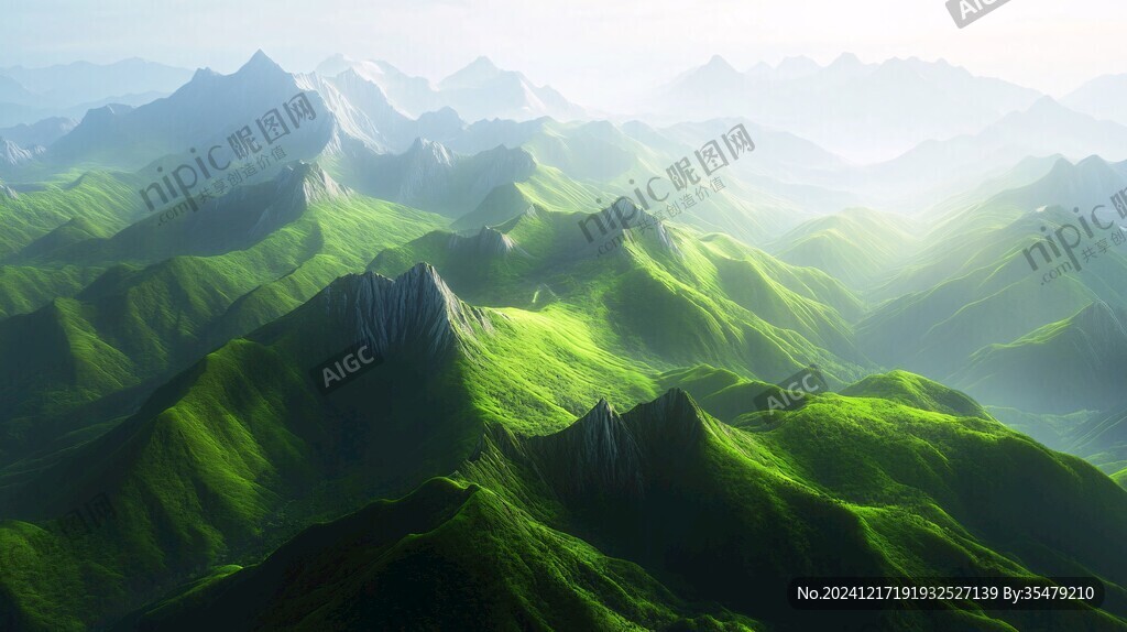 3d山脈背景