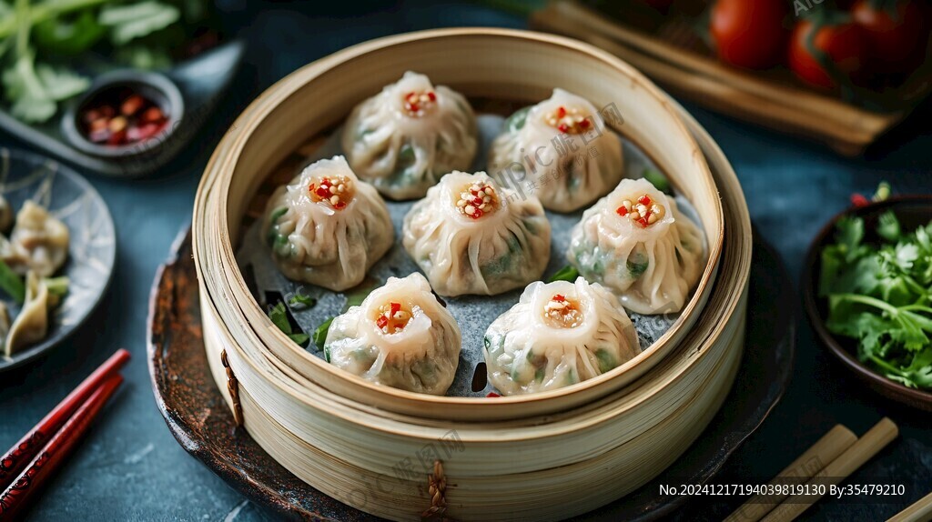 唯美蒸餃
