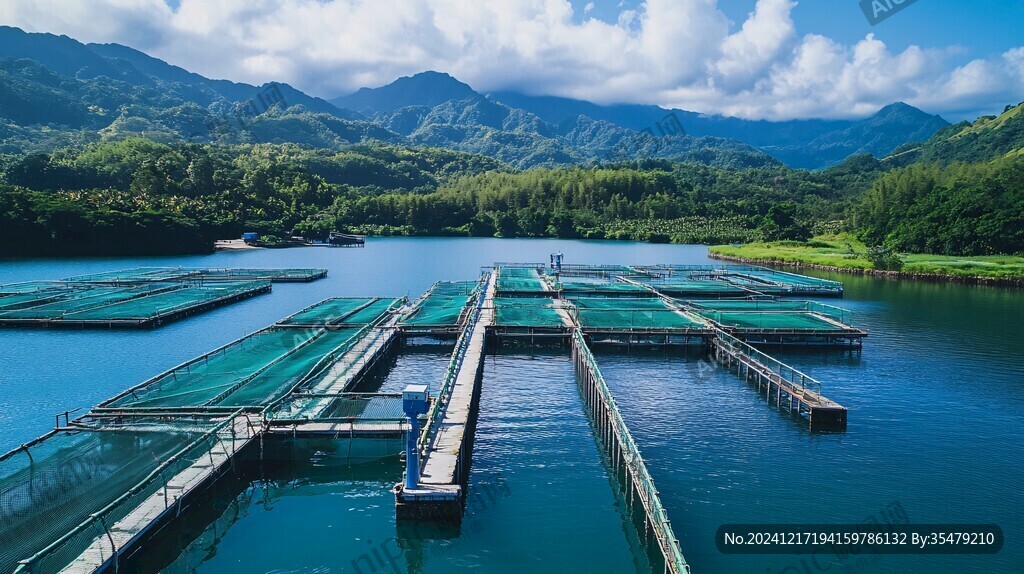 山下養(yǎng)魚場