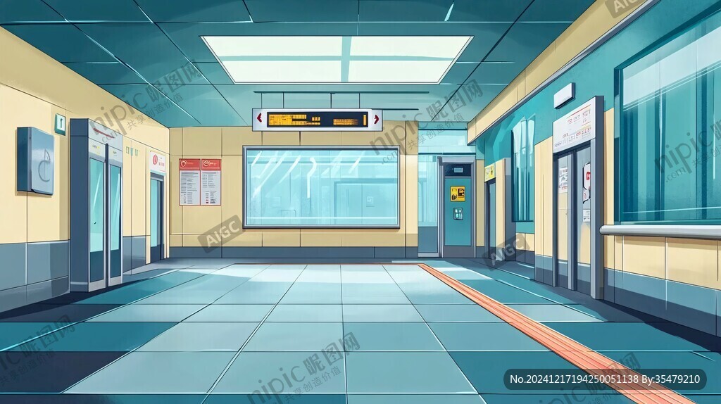 地鐵站場景