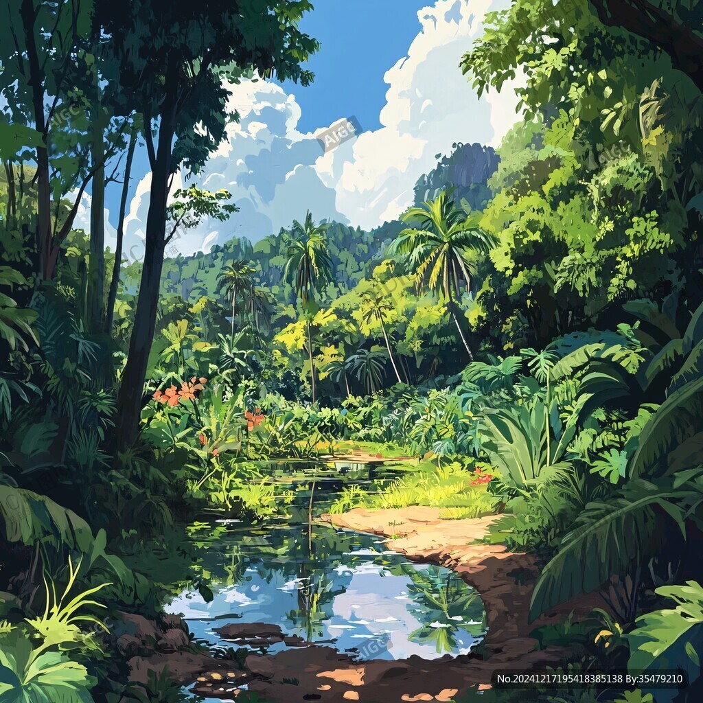 叢林大場景