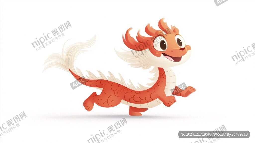 小龍吉祥物設(shè)計(jì)