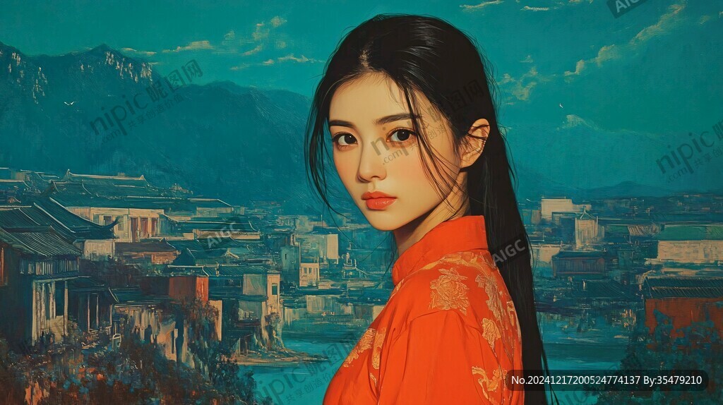 東方女性美女人物