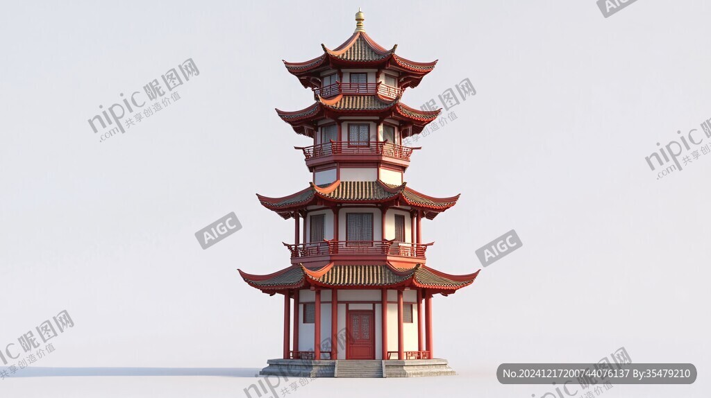 中式古典塔樓