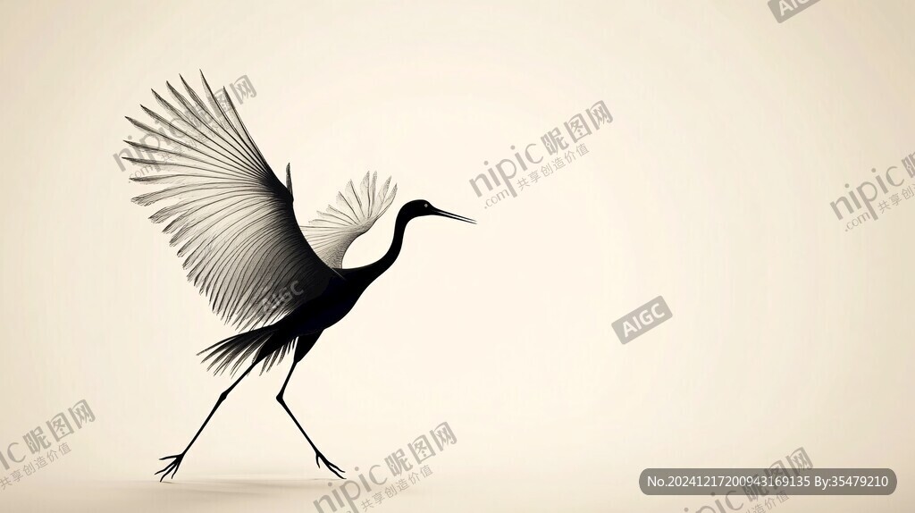 鼠繪仙鶴