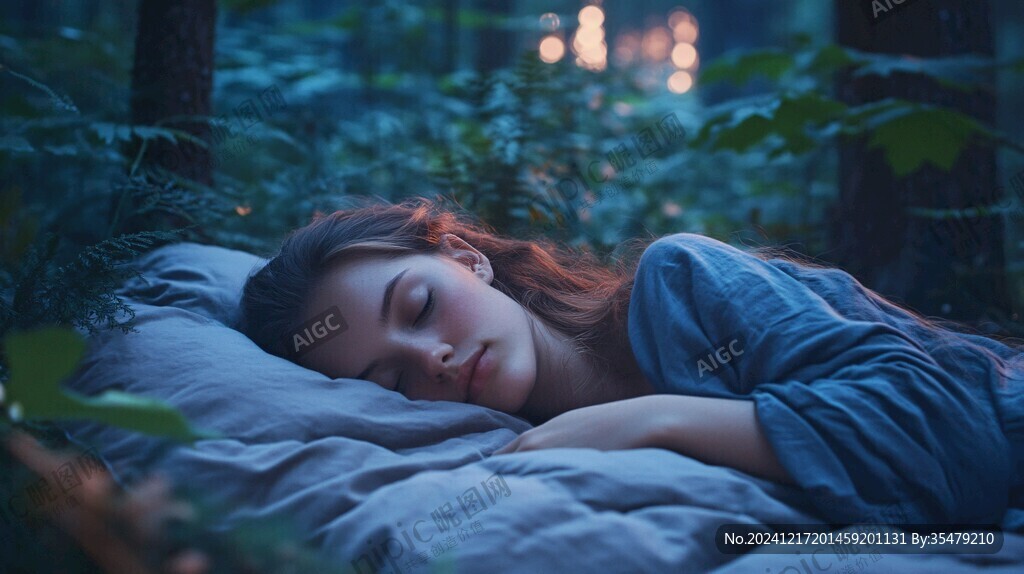 夜幕下的睡美人