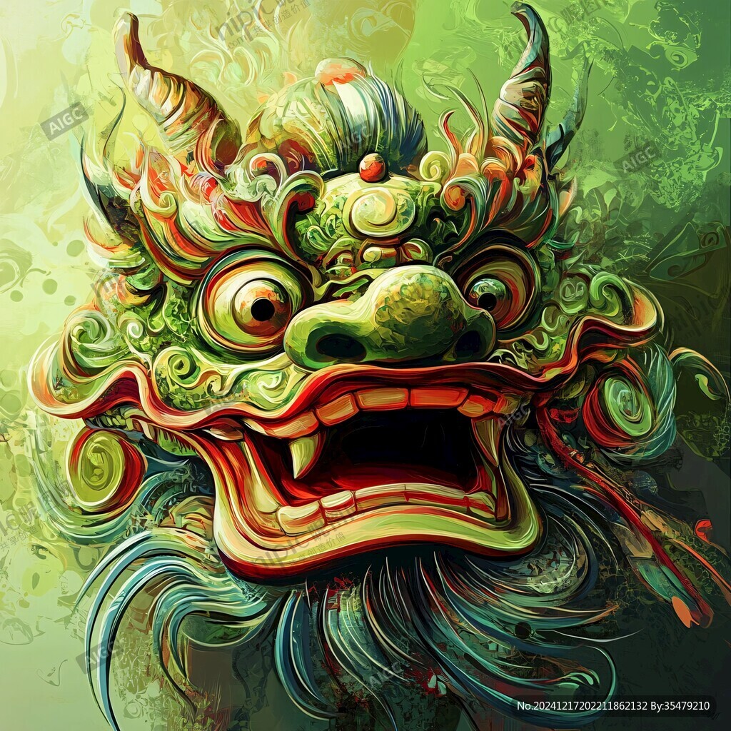 醒獅系列插畫(huà)