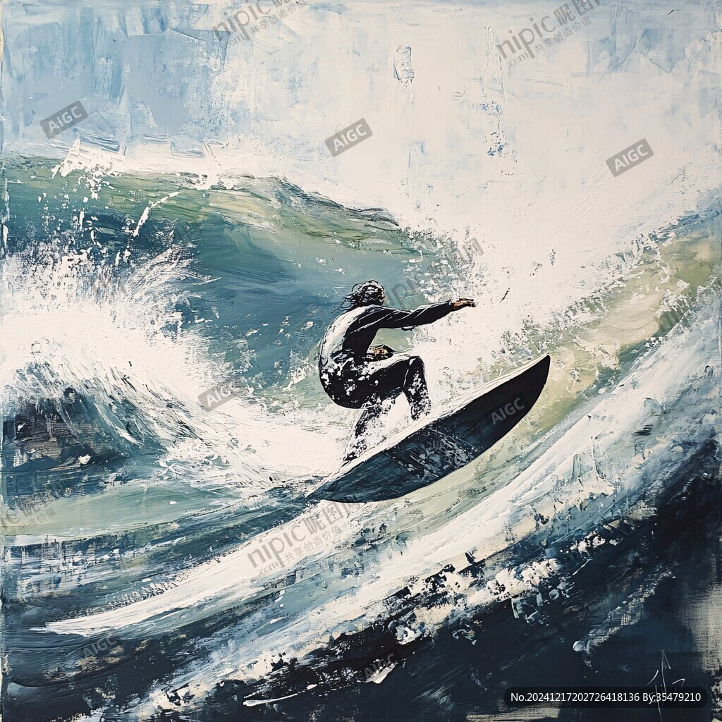 運動油畫