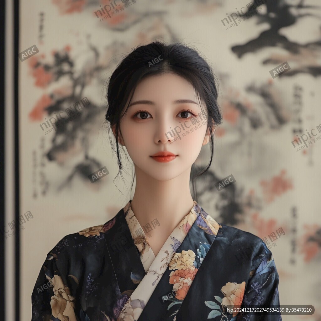 工筆少女