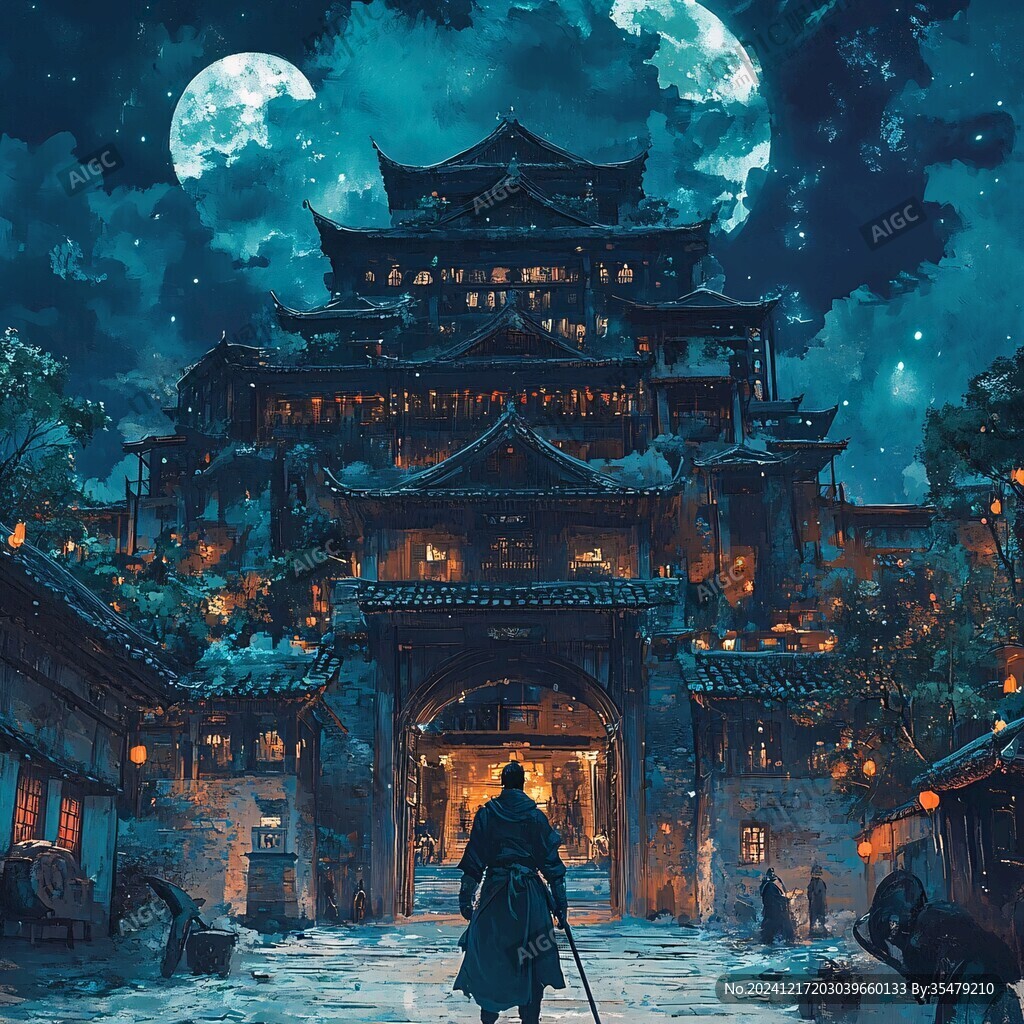 鎮淮樓插畫