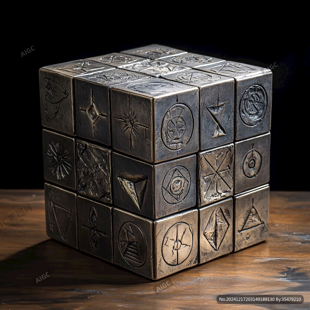 古代七巧板盒
