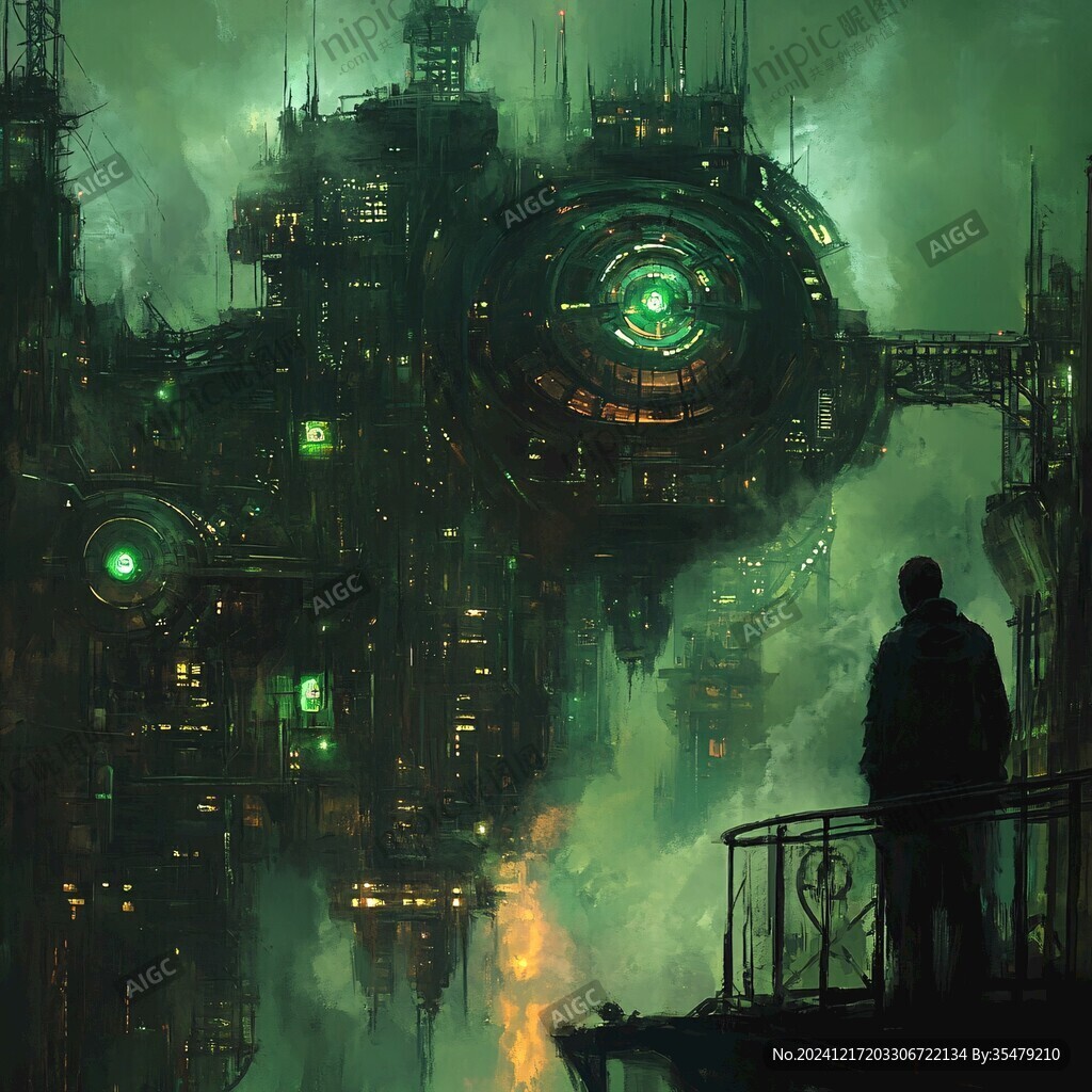 科幻題材插畫