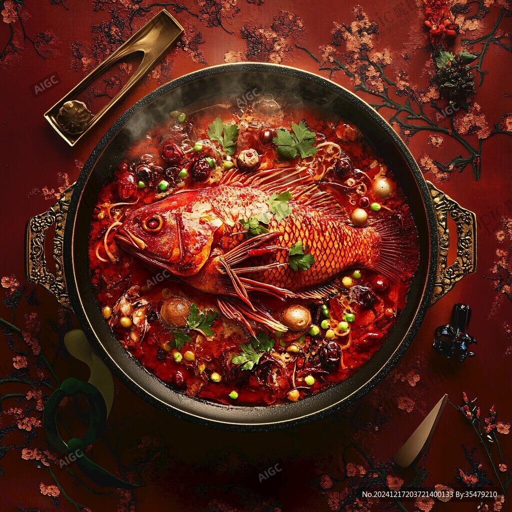 水煮魚(yú)草魚(yú)場(chǎng)景圖