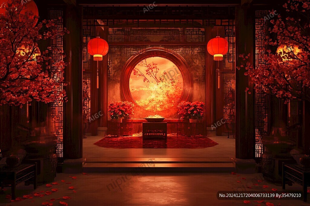 喜堂場(chǎng)景