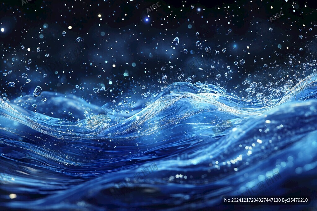 水波紋星光