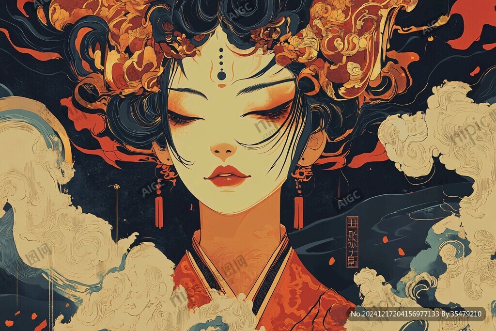 不知火包裝插畫(huà)