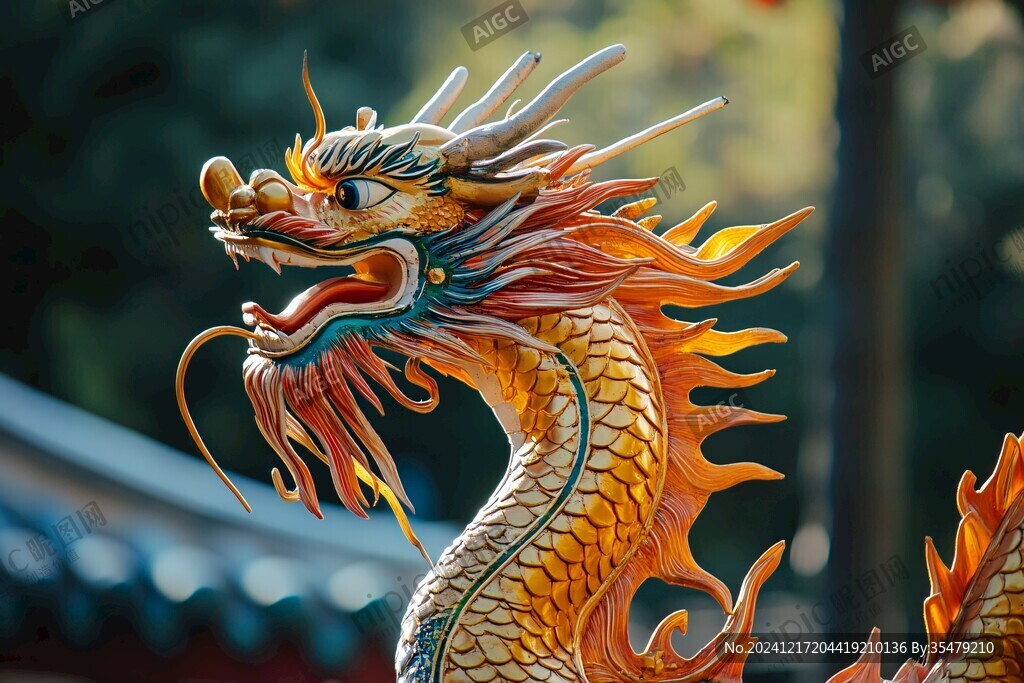 赤龍雕塑