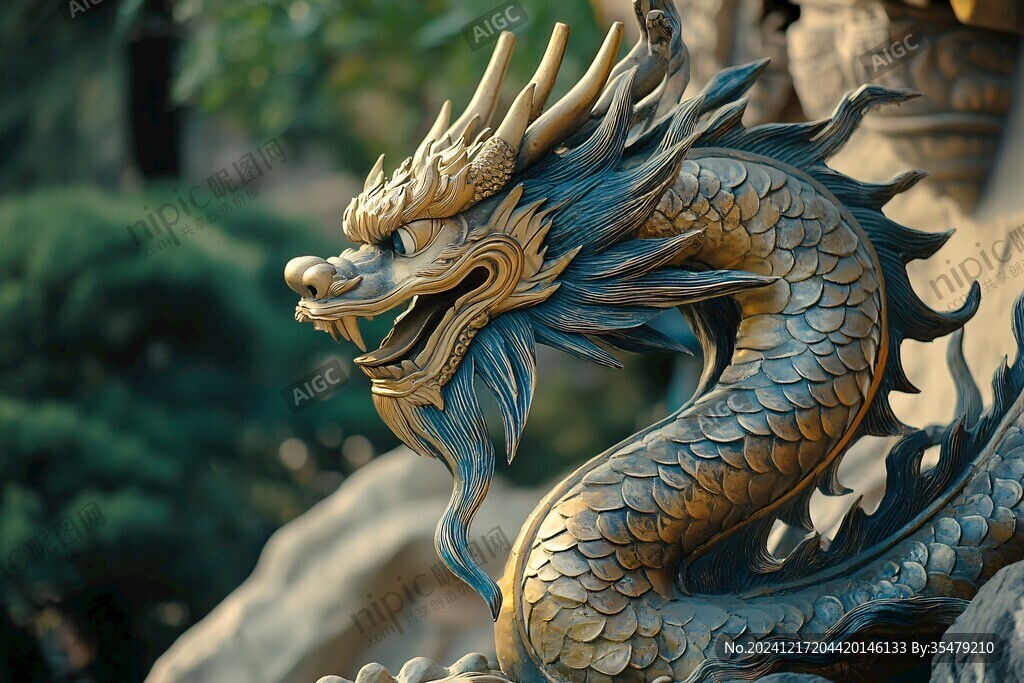 唯美金龍石雕