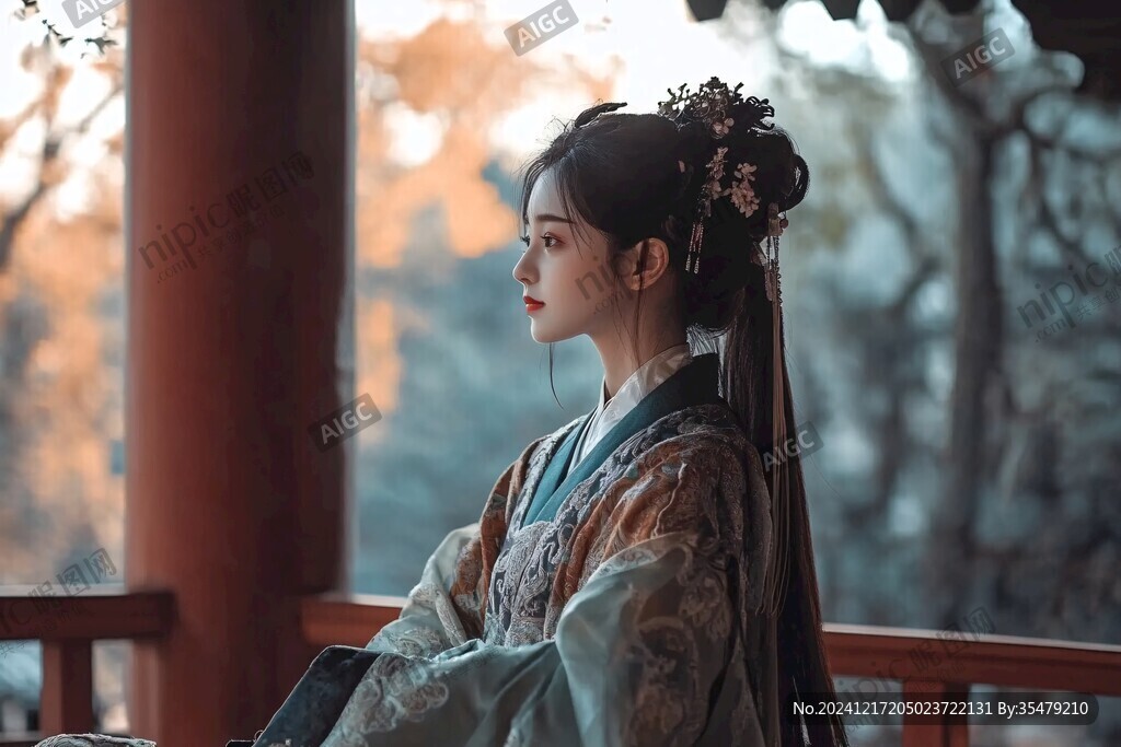 漢服女
