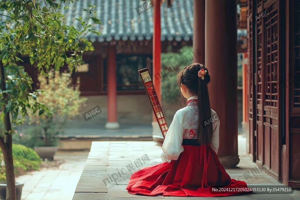 漢服小姑娘