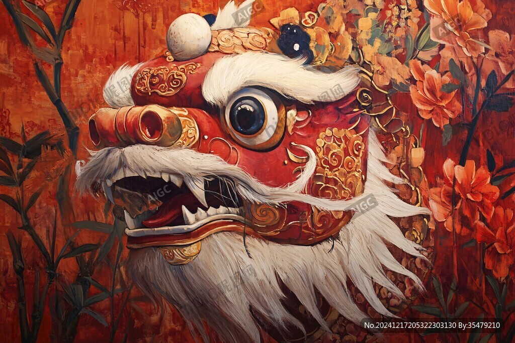 醒獅系列插畫