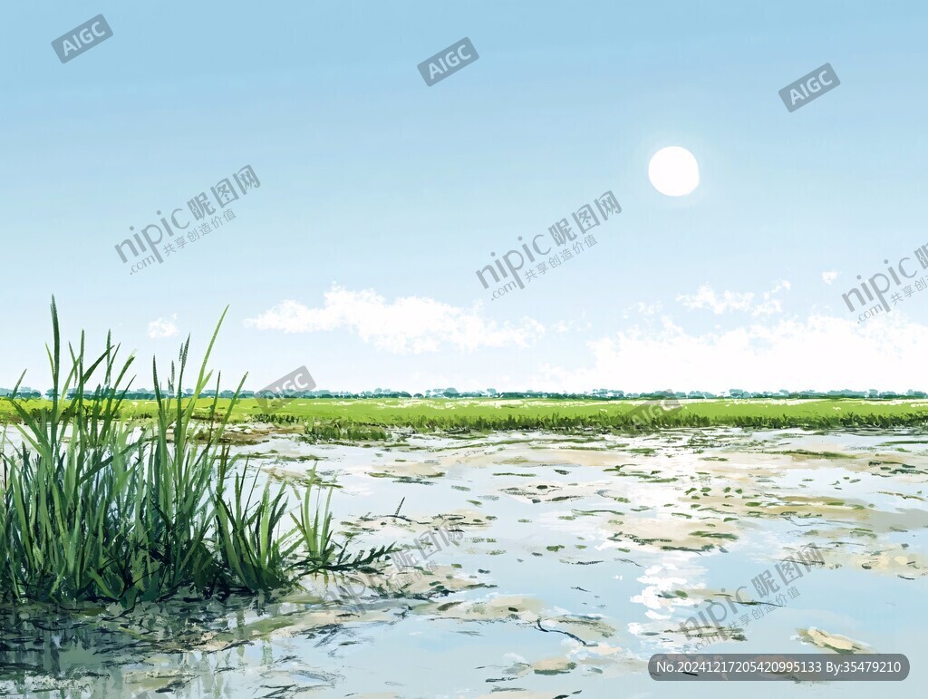 濕地場景