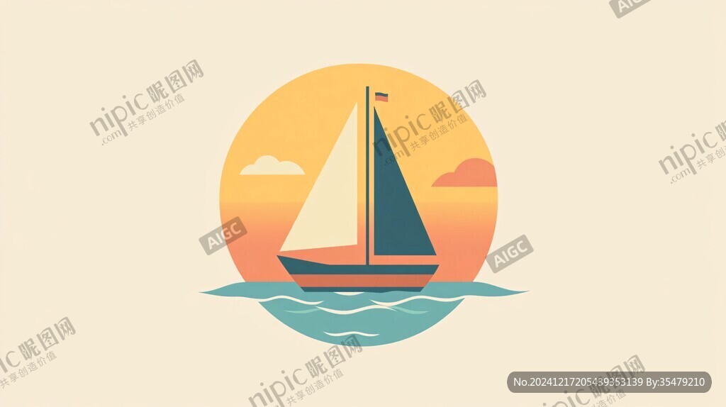 帆船logo設(shè)計(jì)